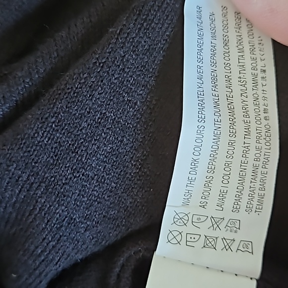 Desigual mens zip front wool blend jacket/patchwork design-M - Picture 6 of 8